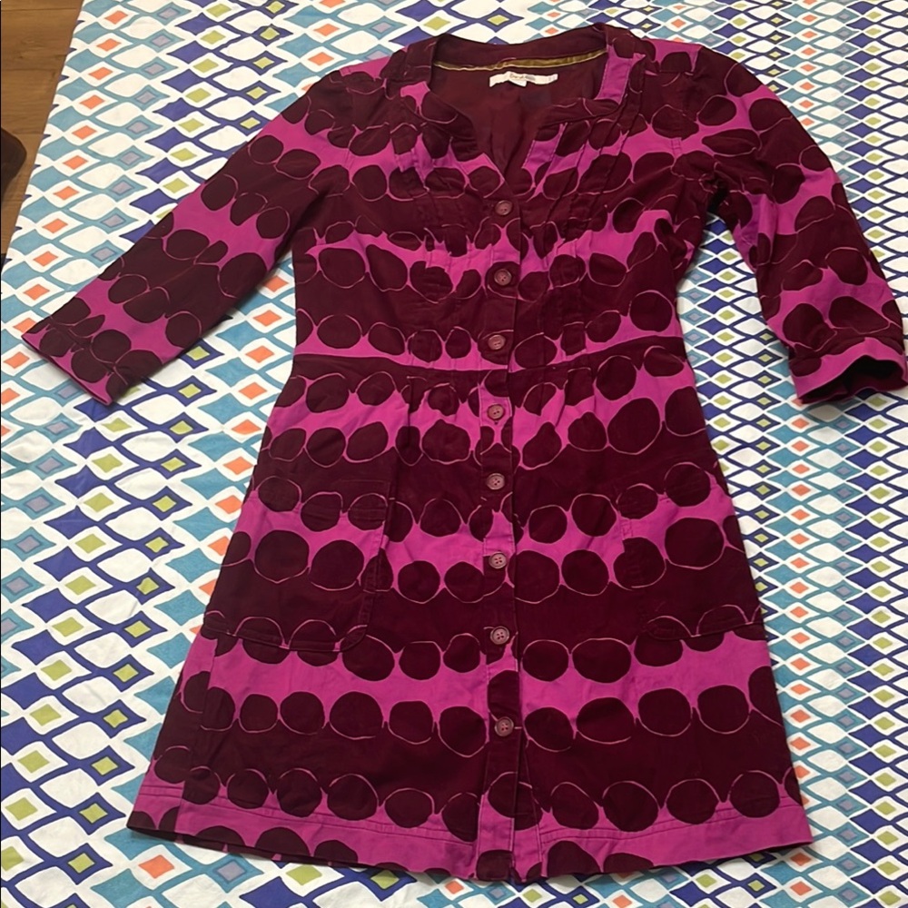Boden corduroy dress 2P